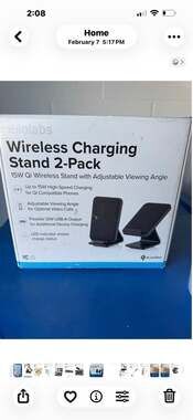 Ubiolabs 2 pack wireless chargers